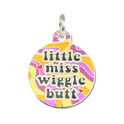 Bad Tags Dog ID Tag - Little Miss Wiggle Butt