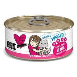 Weruva BFF Minced Cat Food - Be Mine Tuna & Bonito Dinner in Gelee - 5.5 oz