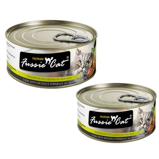 Fussie Cat Premium Tuna with Mussels in Aspic image number null