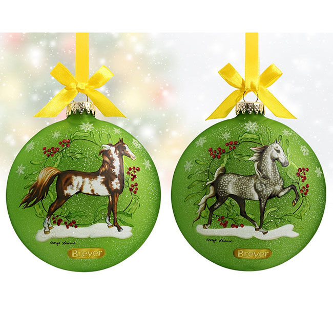 Breyer Holiday 2024 Artist Signature Ornament - American Saddlebred - Closeout image number null