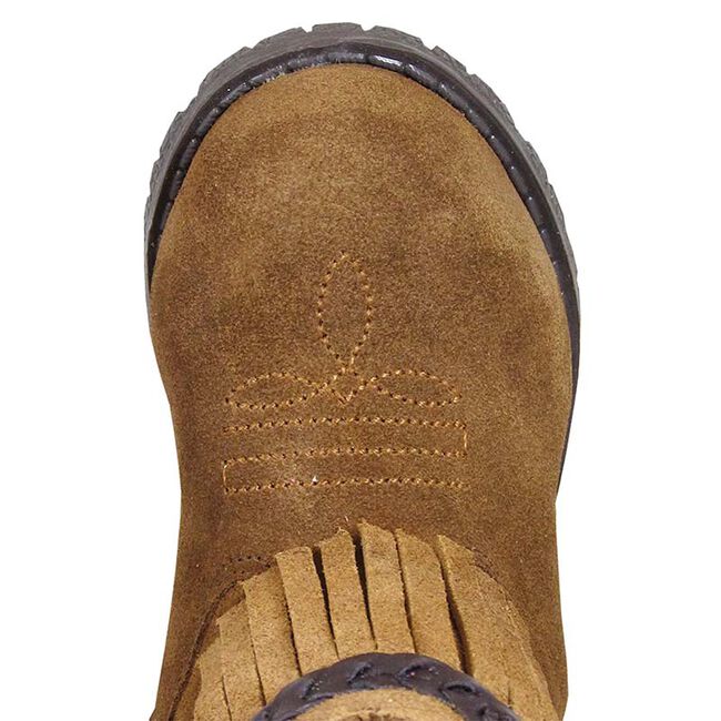Smoky Mountain Boots Kids' Hopalong Western Boots - Brown Leather Fringe image number null