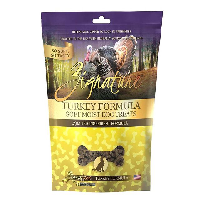 Zignature Soft Dog Treats - Turkey Formula - 4 oz image number null
