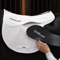 ThinLine Trim-to-Fit Saddle Fitting Shims for Cotton Quilted Square Pads