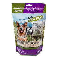 OC Raw Freeze-Dried Raw Meaty Rox Dog Food - Rabbit & Produce