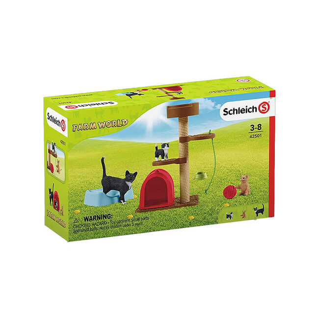 Schleich Playtime For Cats Toy image number null