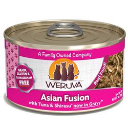 Weruva Classic Cat Food - Asian Fusion with Tuna & Shirasu in Gravy - 5.5 oz
