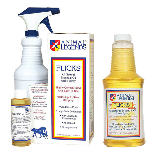 Animal Legends Flicks All Natural Essential Oil Horse Spray image number null