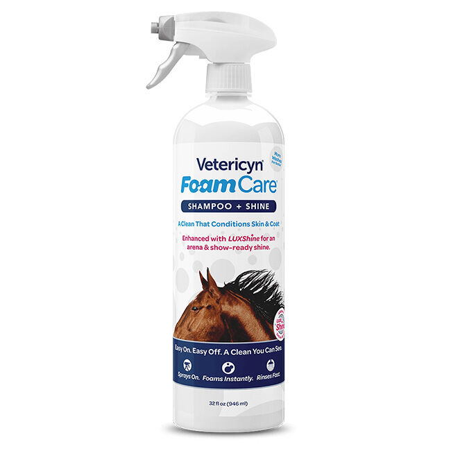 Vetericyn FoamCare Equine Shampoo image number null