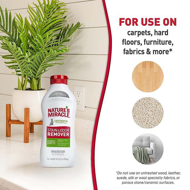 Nature's Miracle Stain & Odor Remover for Cats image number null