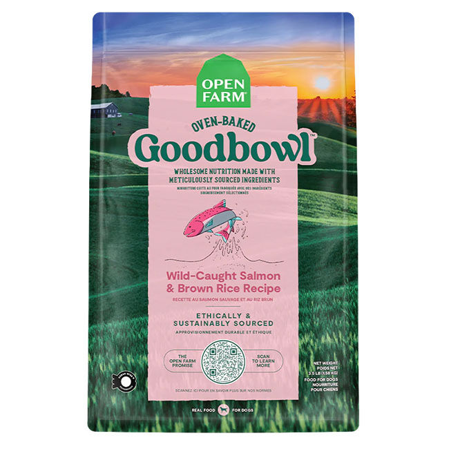Open Farm Goodbowl Dog Food - Wild-Caught Salmon & Brown Rice Recipe image number null