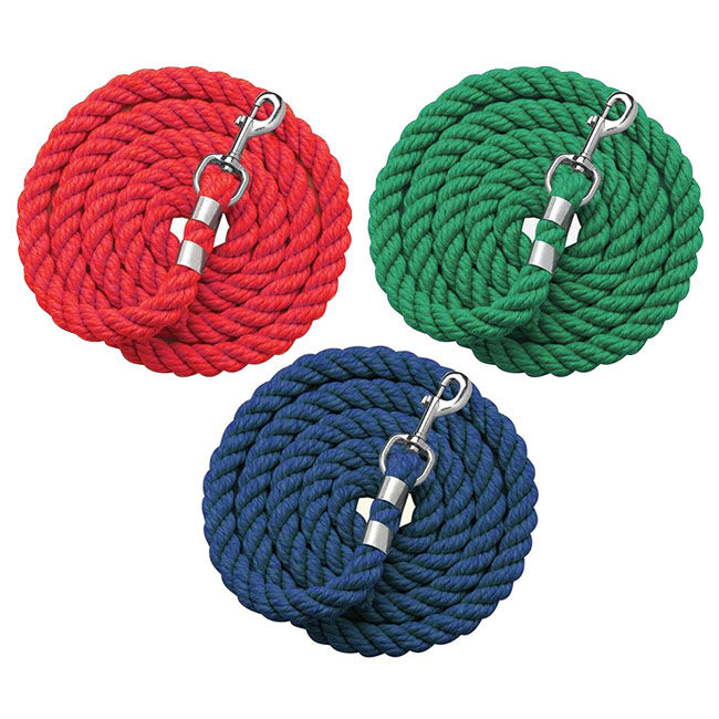 Perri's Leather Solid Cotton Lead with Snap End image number null