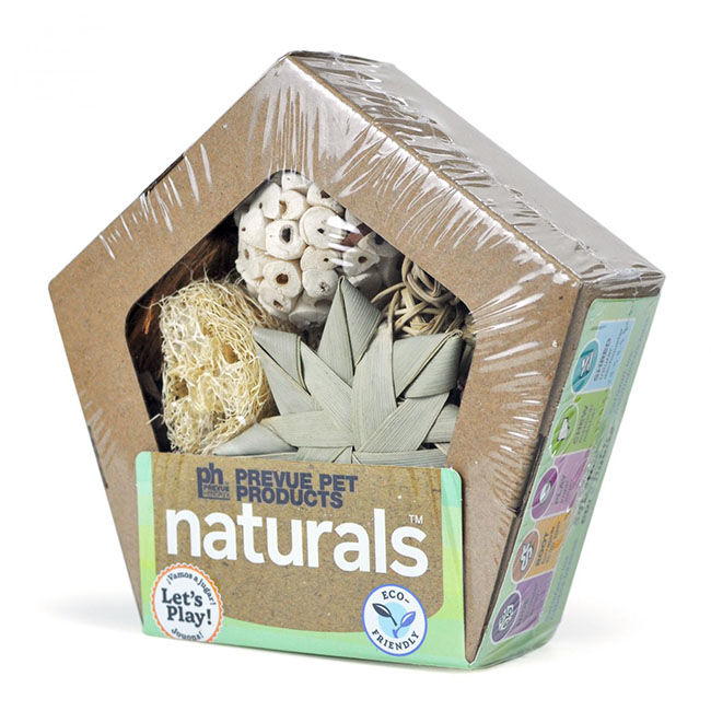 Prevue Pet Naturals Pentagon Forage N Play Box - Small image number null