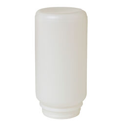 Little Giant Plastic Screw-On Poultry Feeder/Waterer Jar - 1-Quart Capacity