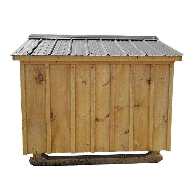 NV Farms 5' x 6' Chicken Coop with Black Metal Roof image number null