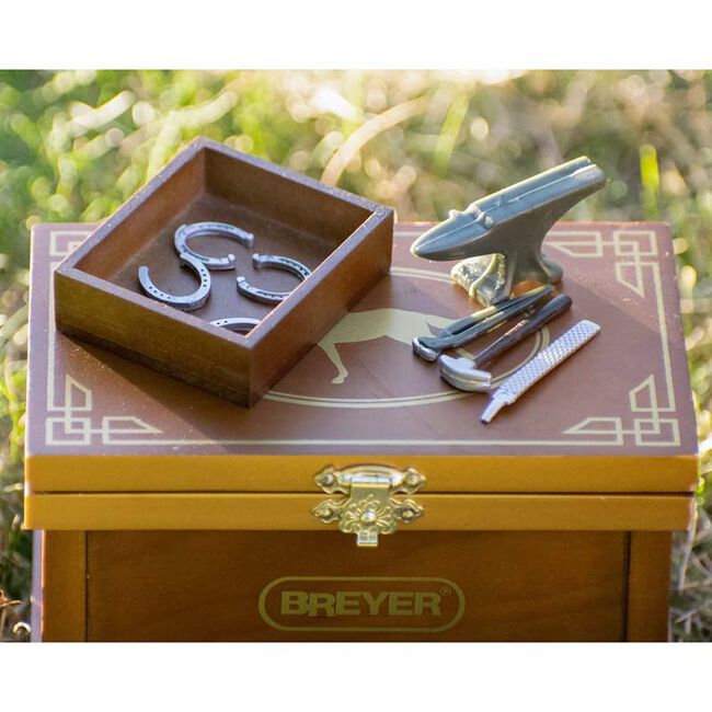 Breyer Farrier with Blacksmith Tools image number null