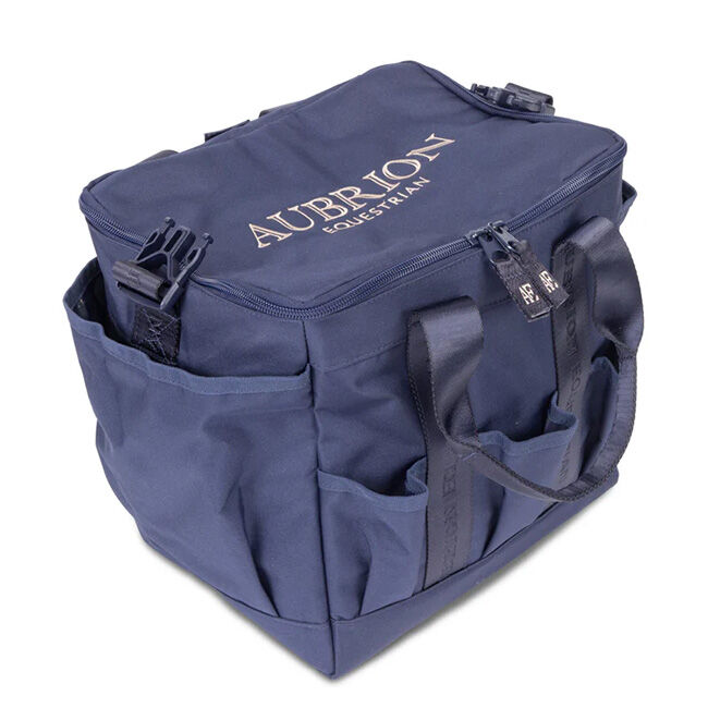 Shires Aubrion Equestrian Large Grooming Kit Bag - Navy image number null