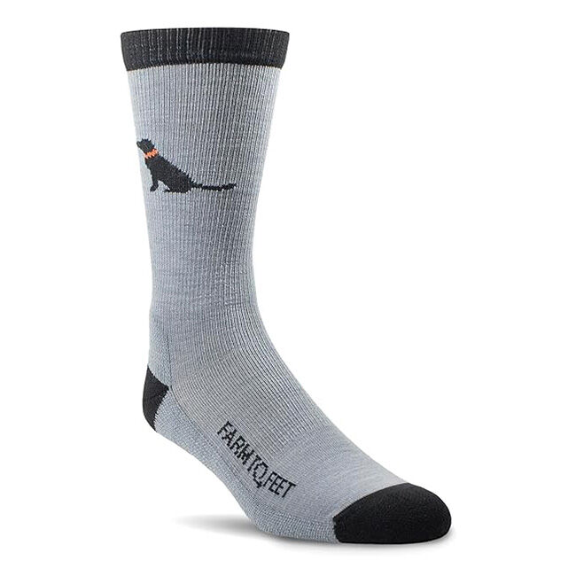 Farm to Feet Unisex Sunderland Crew Sock - Black image number null