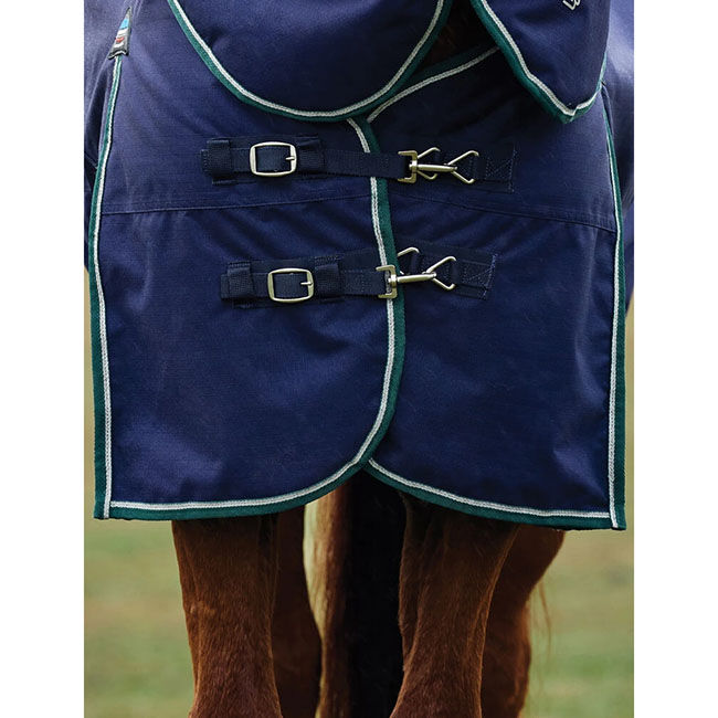 WeatherBeeta ComFiTec Plus Dynamic Turnout Detach-A-Neck (360 g) - Navy/Forest Green image number null