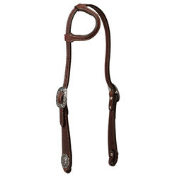 Weaver Equine Basin Cowboy Sliding Ear Headstall