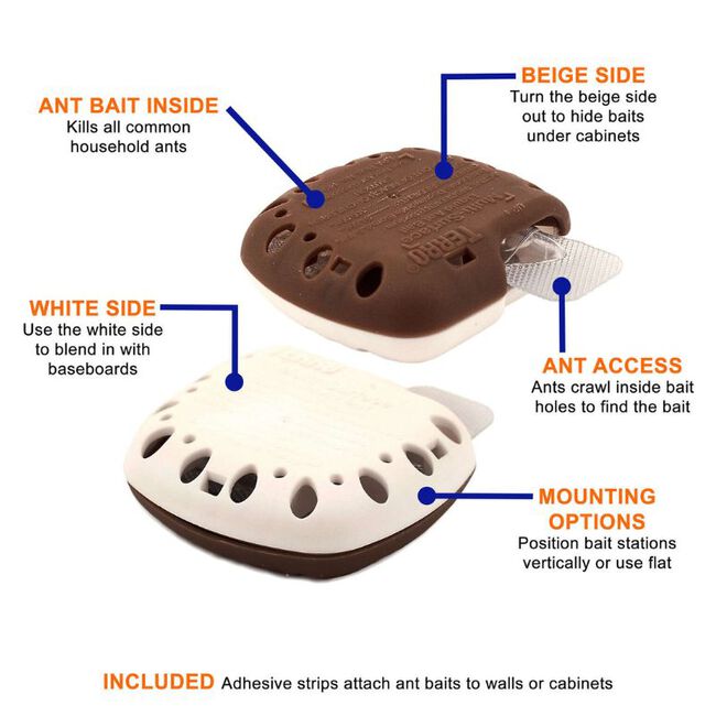 TERRO Multi-Surface Liquid Ant Baits - 4 Count image number null