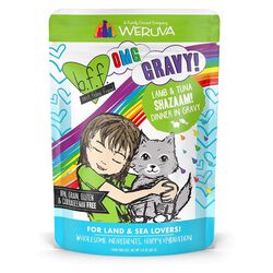 Weruva BFF OMG Cat Food - Shazaam! Lamb & Tuna Dinner in Gravy - 2.8 oz