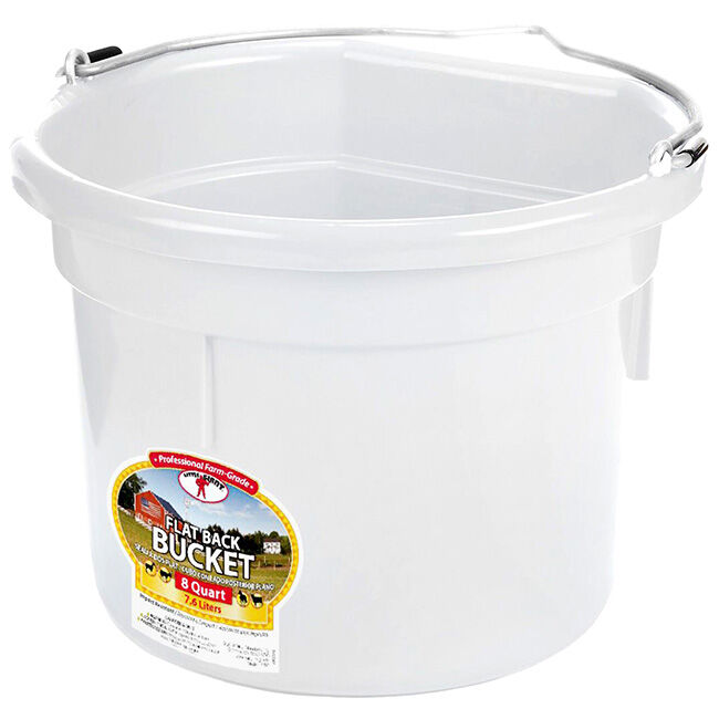 Little Giant DuraFlex Plastic Pail - 8-Quart Capacity image number null