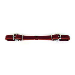 Professional's Choice Burgundy Latigo Curb Strap