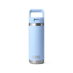 YETI Rambler 18 oz Water Bottle with Straw Cap - Big Sky Blue