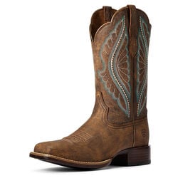 Ariat Women's PrimeTime Western Boot - Tack Room Brown