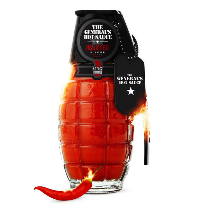 The General's Hot Sauce - Dead Red - 6 oz image number null