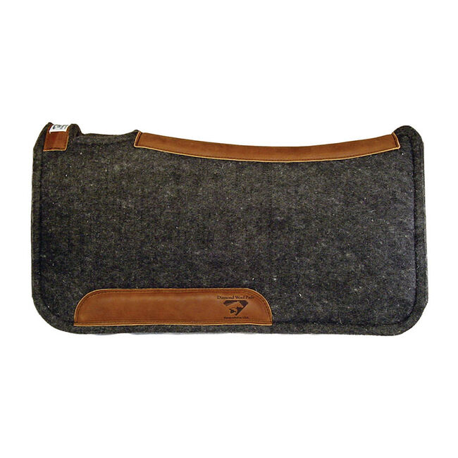 Diamond Wool Contoured Tough Saddle Pad image number null