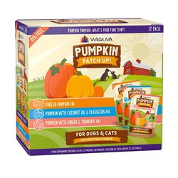 Weruva Pumpkin Patch Up! Variety Pack for Dogs & Cats - 12-Count of 2.8 oz Pouches