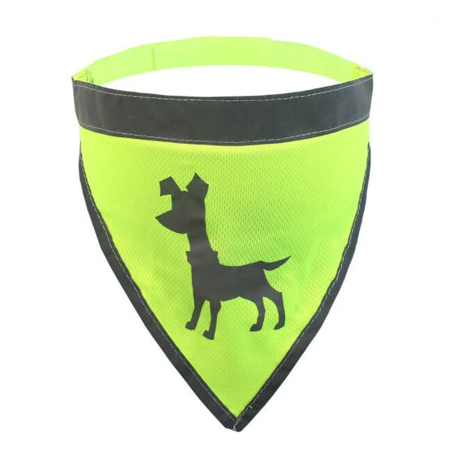 Alcott Visibility Bandana Neon Yellow image number null