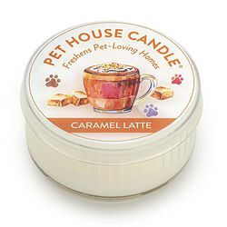 Pet House Candle Mini Candle - Caramel Latte