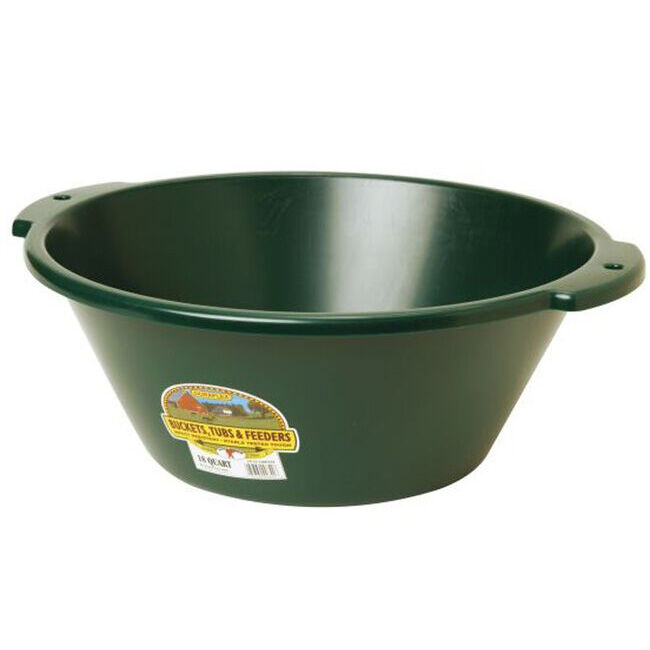 DuraFlex 18QT Feed Pan Green image number null