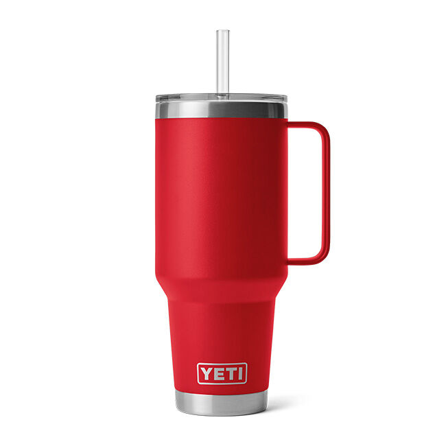 YETI Rambler 42 oz Straw Mug - Rescue Red image number null