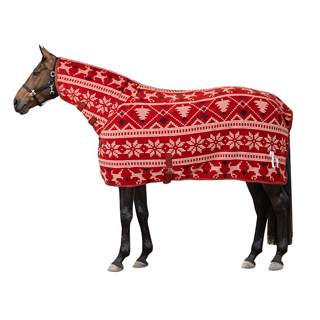 Horze Christmas Horse Sweater - Red image number null