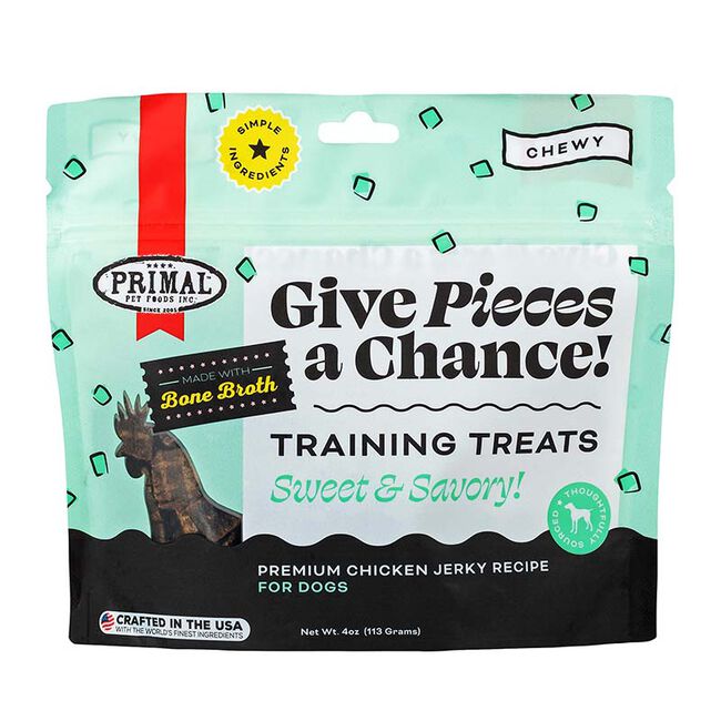 Primal Give Pieces a Chance Cat Treats - Chicken - 4 oz image number null