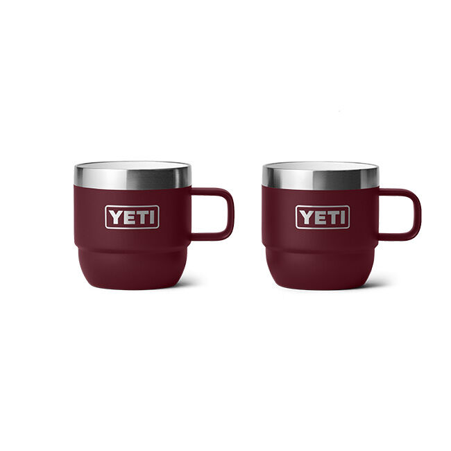 YETI Rambler 6 oz Stackable Mugs - 2-Pack - Wild Vine Red | The