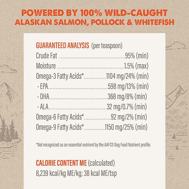Grizzly Pet Products Wild Alaskan Salmon Plus Supplement image number null