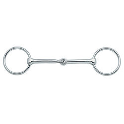 Weaver Equine Draft Stainless Steel Snaffle Mouth Bit