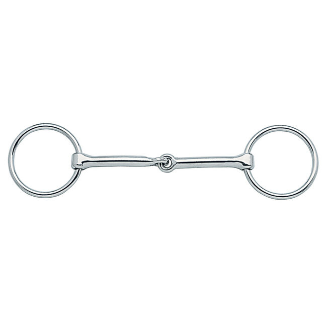 Weaver Equine Draft Stainless Steel Snaffle Mouth Bit image number null