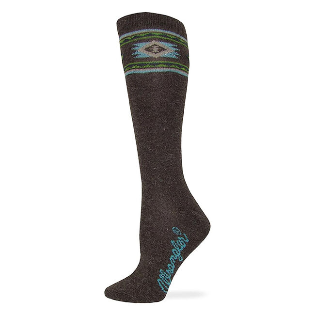 Wrangler Women's Angora Aztec Boot Socks image number null