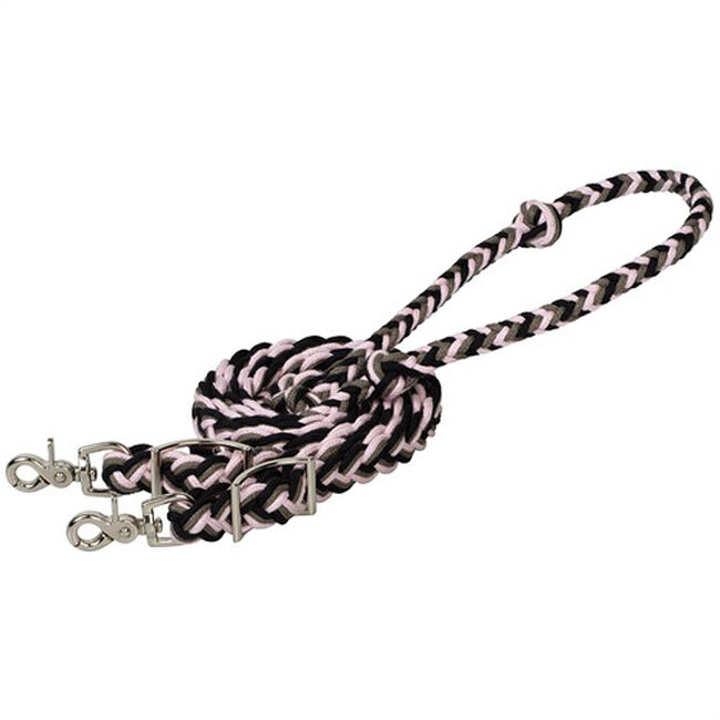 Weaver Equine EcoLuxe Flat Barrel Reins - Closeout image number null
