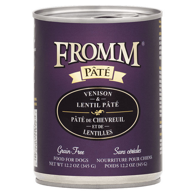 Fromm Dog Food - Venison & Lentil Pate - 12.2 oz image number null