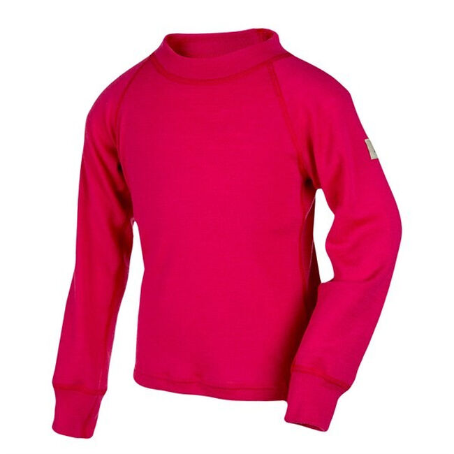 Janus Baby Wool Snowflake Bodysuit - Pink image number null