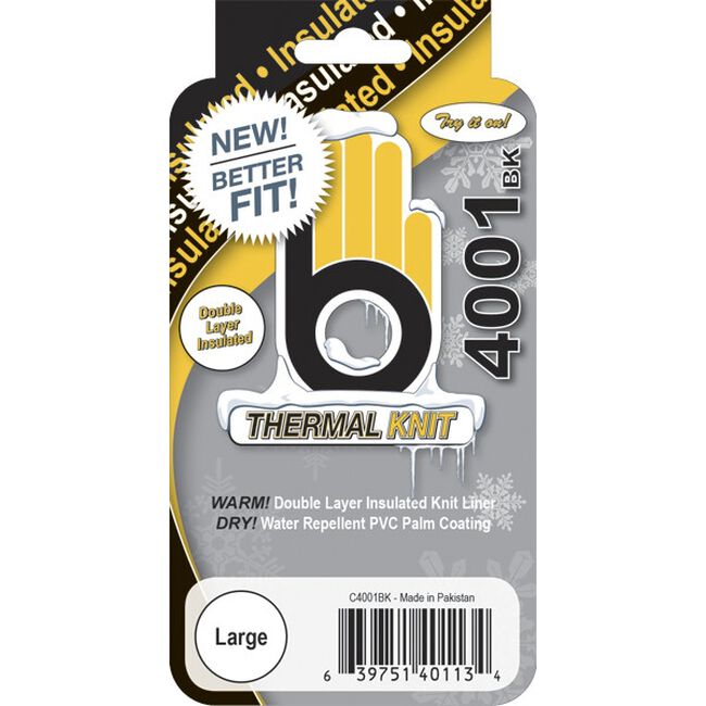 Bellingham Insulated HPT Water Repellent Palm Glove  image number null