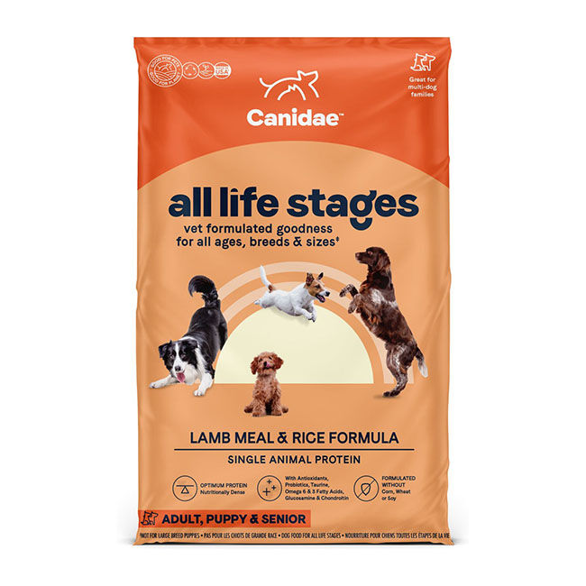 Canidae All Life Stages Dog Food - Lamb Meal & Rice Formula image number null