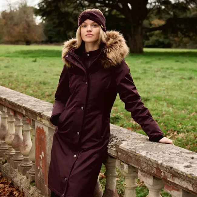 LeMieux Clara Rib Knot Headband - Damson image number null