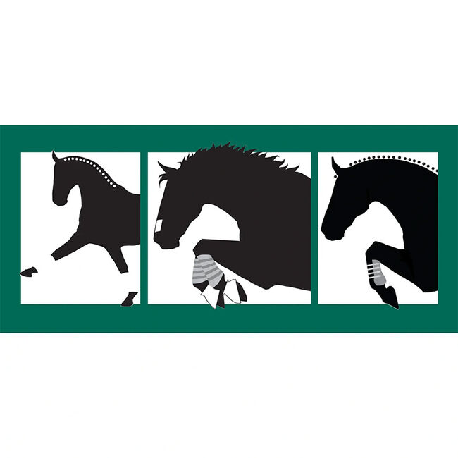 Horse Hollow Press "Three Phase Eventing" Bumper Sticker image number null